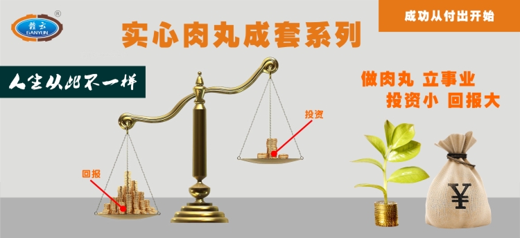 實心肉丸成套設(shè)備，讓你從此不一樣